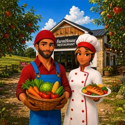 My Farm To Diner Simulator icon