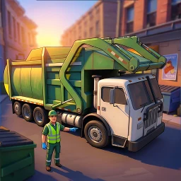 Garbage Truck Driver 3D icon