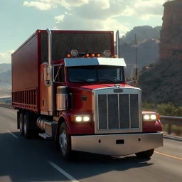 Symbol von Highway Truck Driver 26