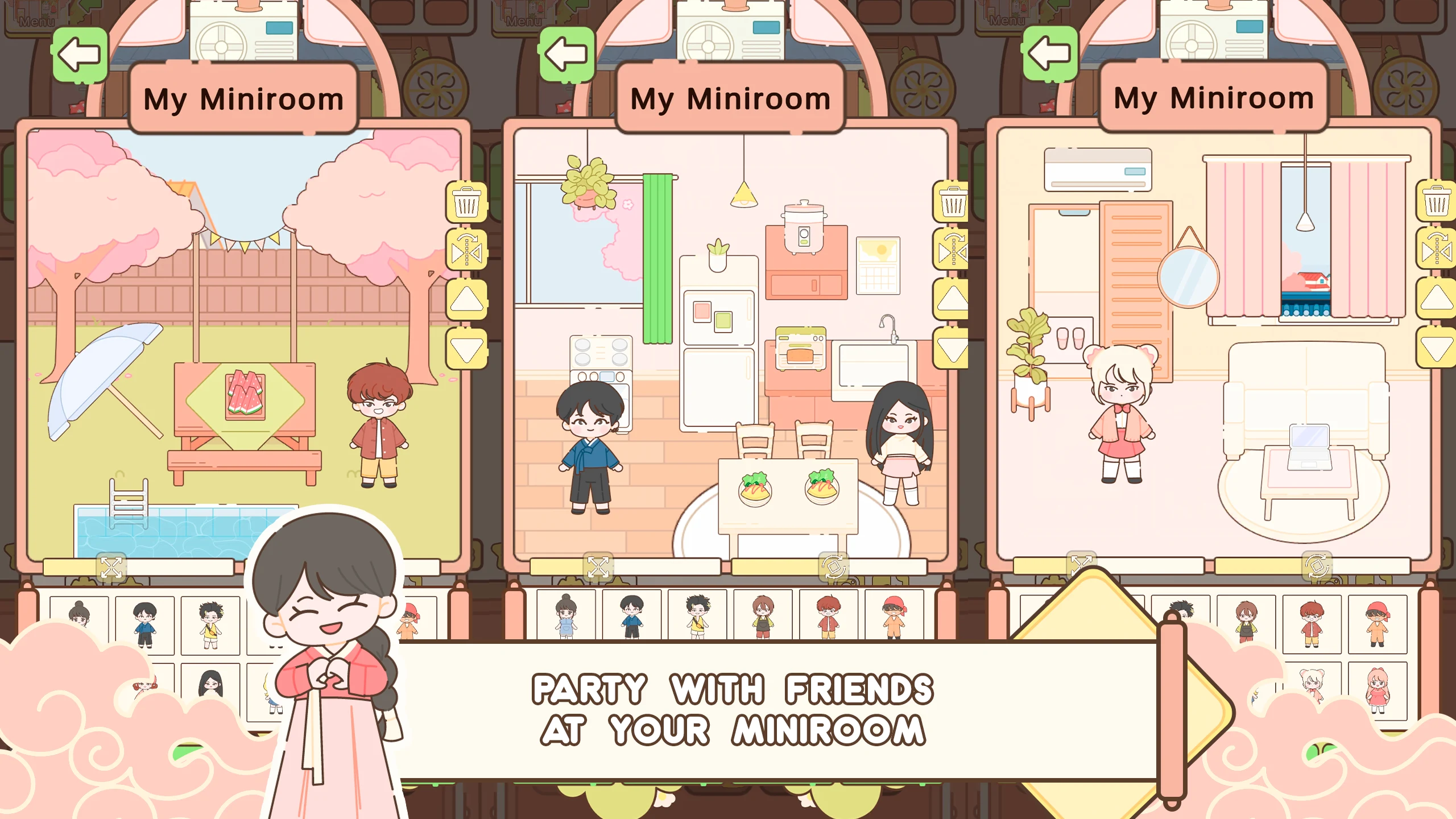 Kawaii bento friends: Cooking screenshot
