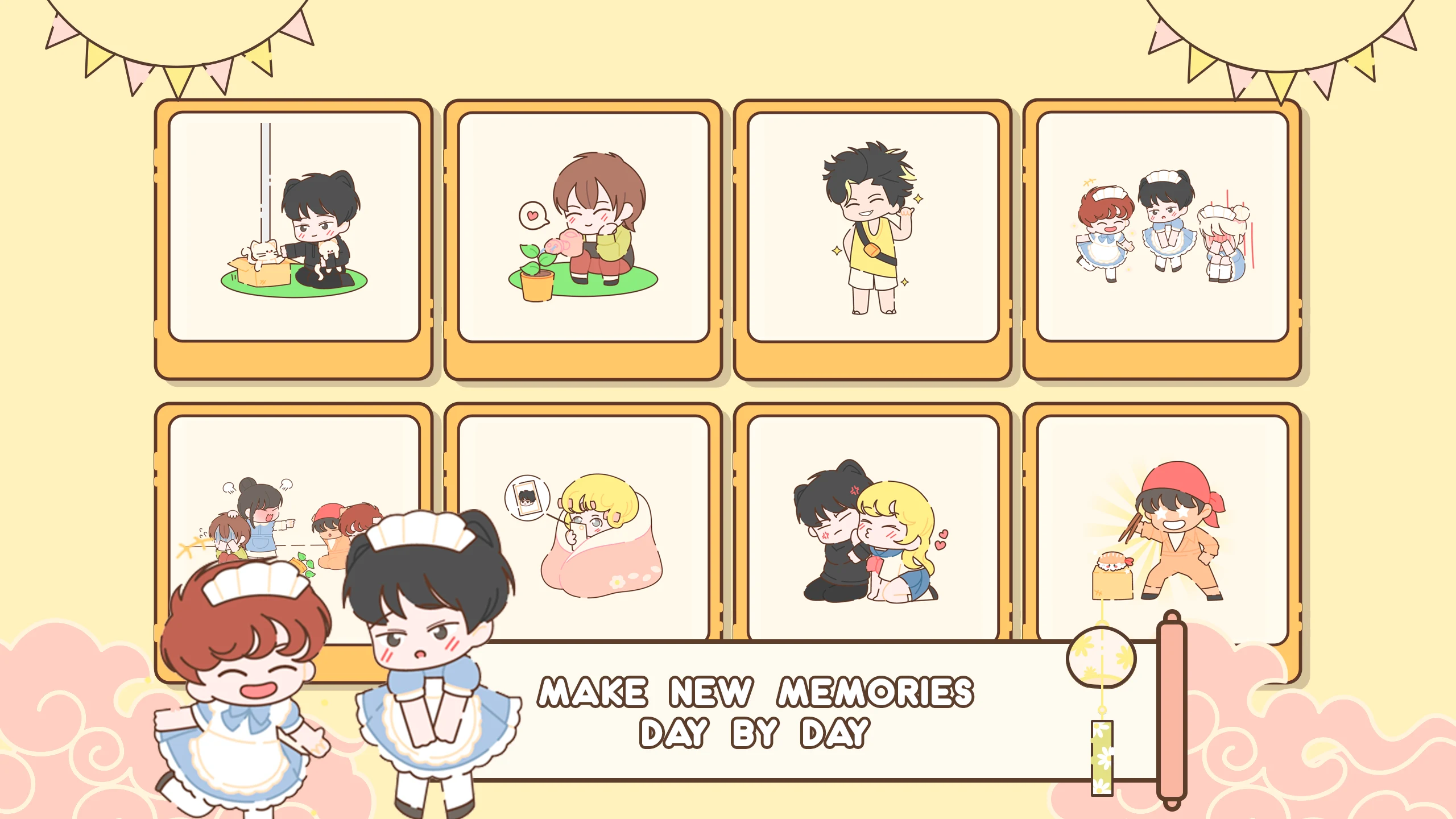 Kawaii bento friends: Cooking screenshot
