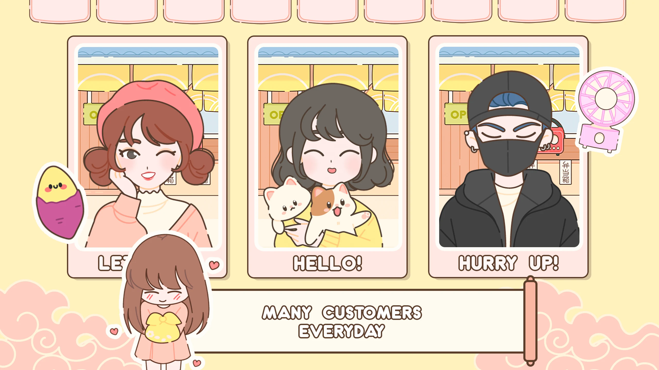 Kawaii bento friends: Cooking screenshot