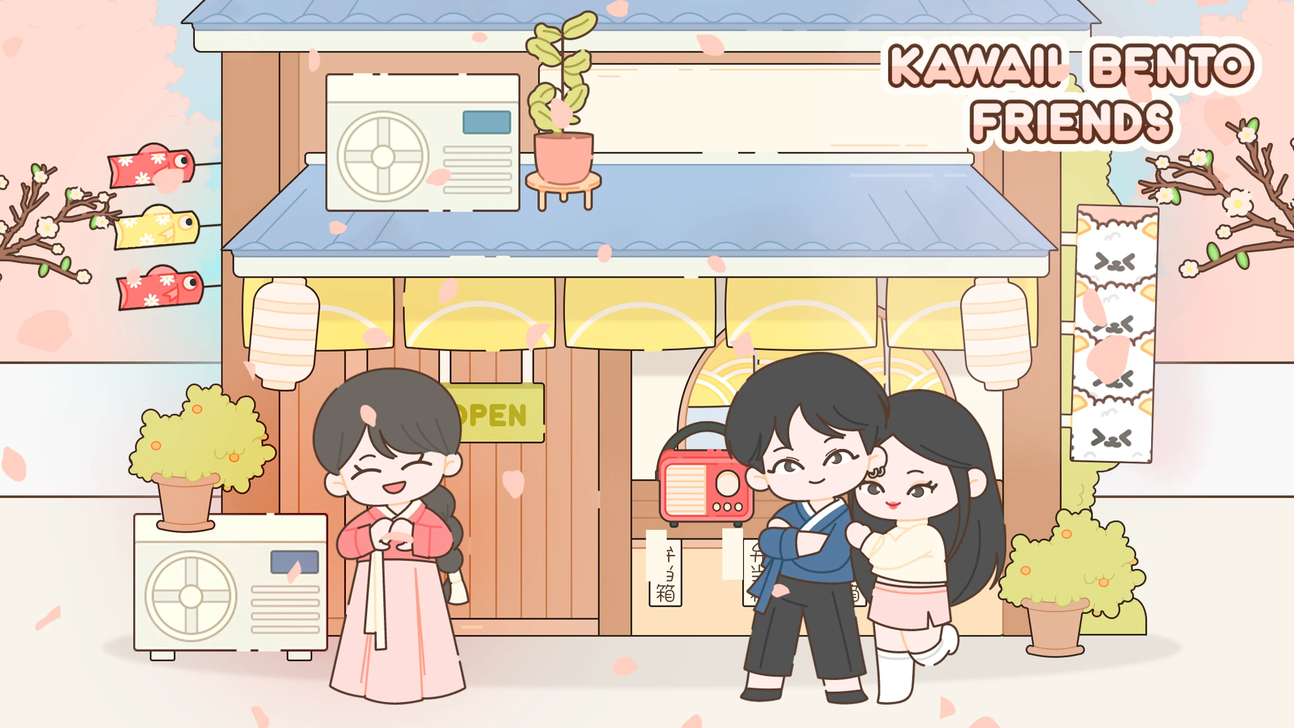 Kawaii bento friends: Cooking screenshot